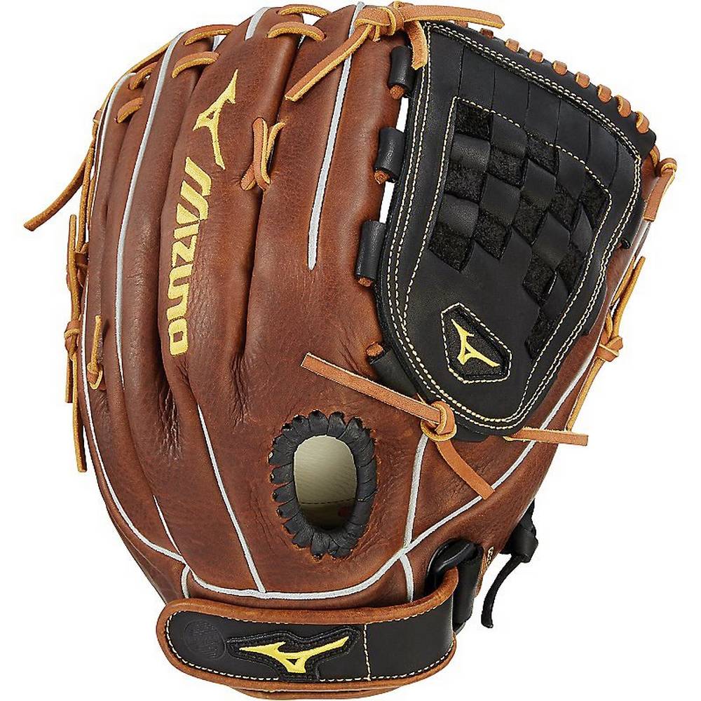 Mizuno Women's Classic Series Fastpitch Softball Glove 13" Black/Brown (312526-WNE)